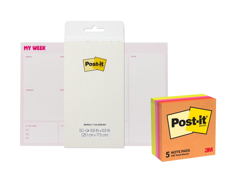 100% back in points on all Post-it® products.