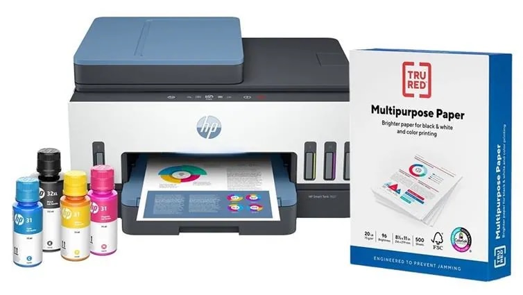 40% back in points on all printers and printer paper in the same transaction.