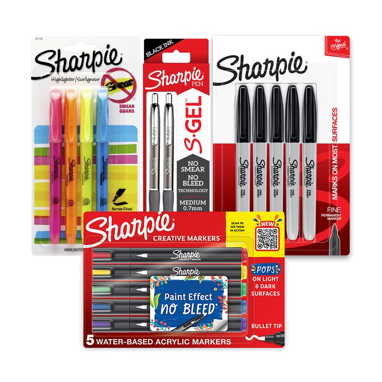 100% back in points on all Sharpie® products.