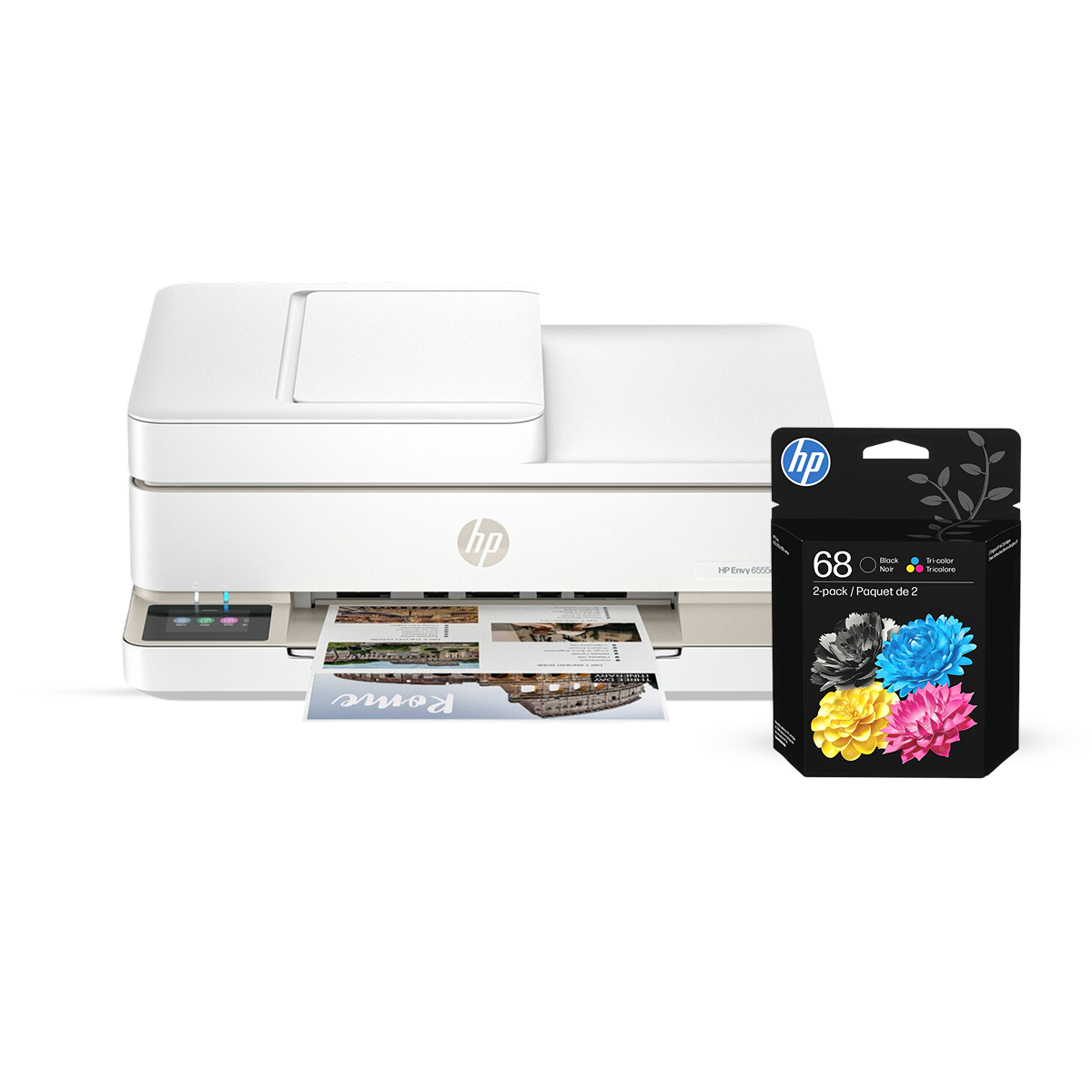 50% back in points on all ink and toner and printers in the same transaction.