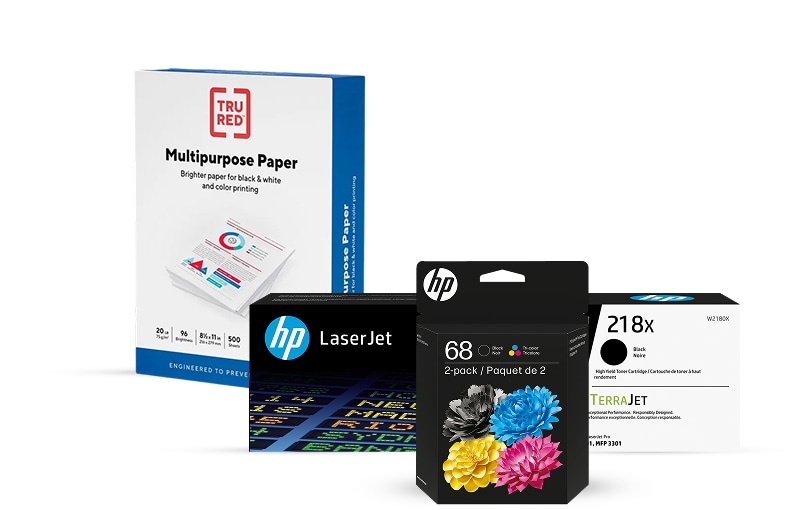 30% back in points on all printer paper, ink and toner when purchased together.