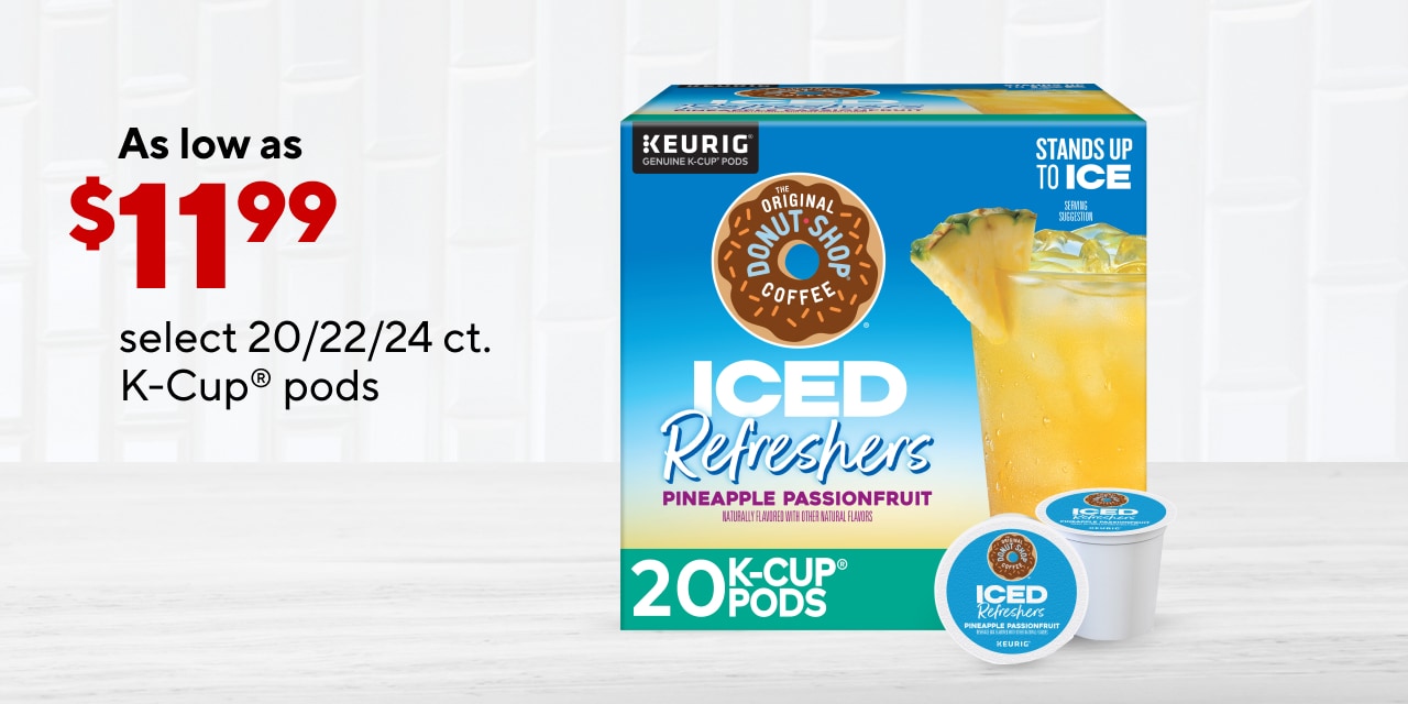 Select 20/22/24 ct. K-Cups as low as $11.99