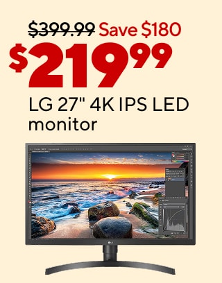 $329.99 ASUS® Vivobook® 15.6" laptop with Intel® Core™ i3 Processor $219.99 LG 27" 4K IPS LED monitor $119.99 Emerge™ Vortex™ gaming chair $479.99 Canon® imageCLASS MF753CDW all-in-one wireless color laser printer As low as $9.99 for select K-Cup® pods, 22–24/pk