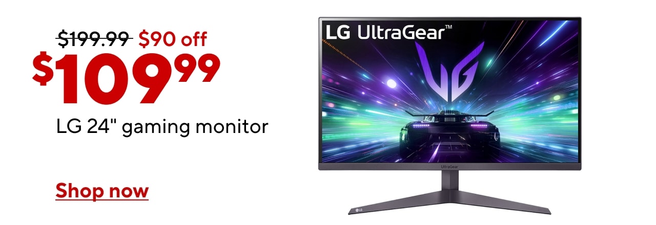 $109.99 LG 24