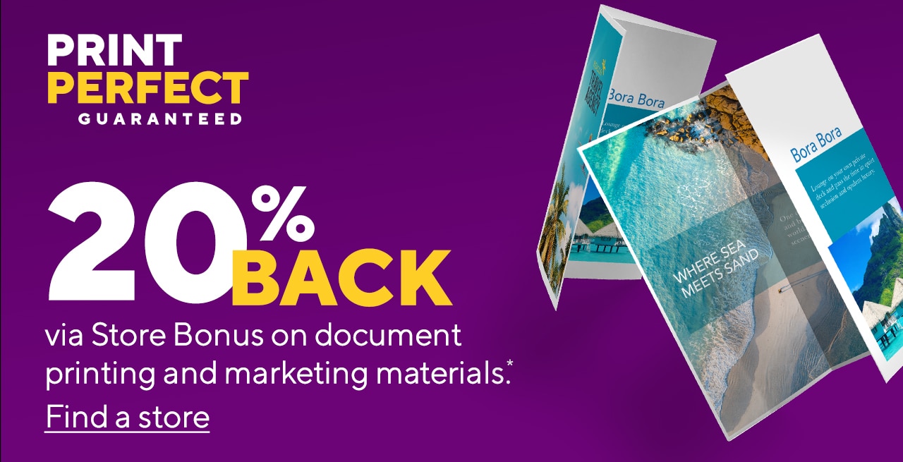 Here’s 10 off! Try us and see the difference. Staples