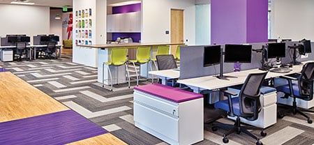 How an Office Transformation Replaced Cubicles with Community