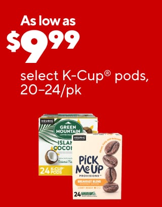 Up to 50% off writing supplies $36.99 Hammermill Copy Plus paper 10-ream case $12.99 select K-Cup® pods, 20–24/pk $279.99 HP 15.6" laptop with Intel® Core™ i3 Processor