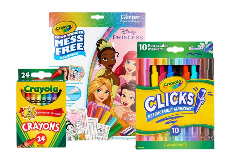 100% back in points on all Crayola® products.