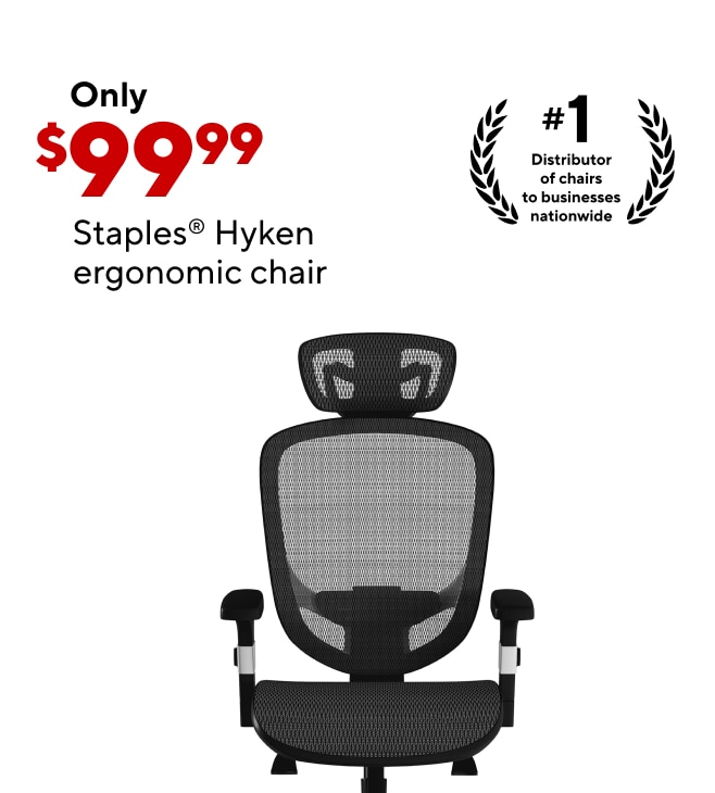 Staples Hyken $99.99 (hot deal)