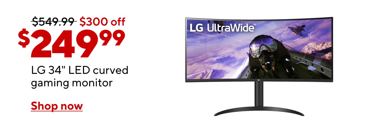 $249.99 LG 34