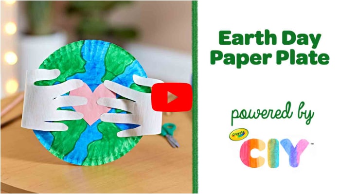 Earth Day Paper Plate Craft