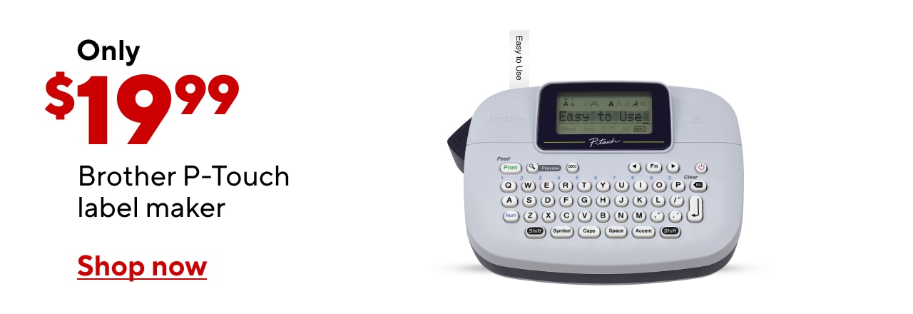 Brother P-Touch BTag PTM95 Label Maker $19.99