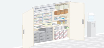 Organize Your Supply Closet Step by Step
