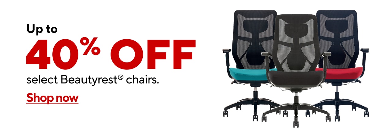 Up to 40% off Beautyrest® chairs
