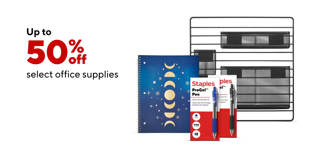 Up to 50% off Select Office Supplies