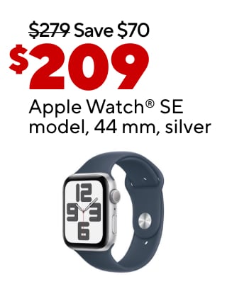 Up to $350 off select computers. $279 Apple® iPad® 11" model, 128GB, blue (Gen. 11) $209.99 HP OfficeJet Pro 9125e all-in-one wireless color inkjet printer $209 Apple Watch® SE model, 44 mm, silver $4.99 JLAB® JBuds2 signature wired earbuds