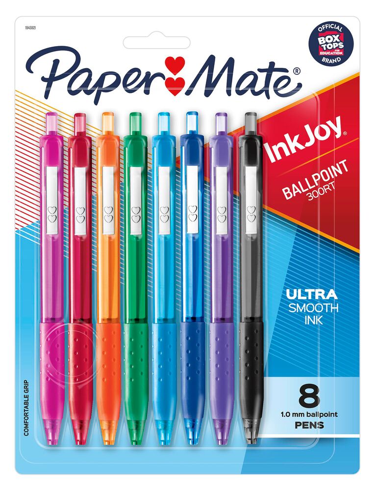 100% back in points on all Paper Mate® products.