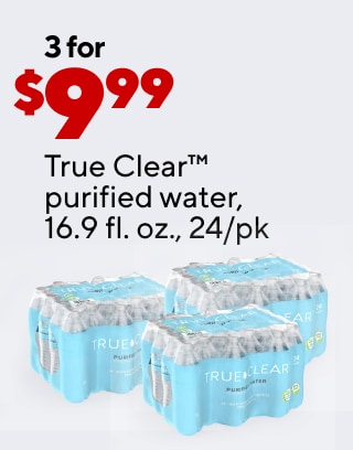 $49.99 Staples® 6' x 30" heavy-duty folding table As low as $19.49 for party supplies. 3 for $9.99 True Clear™ purified water, 16.9 fl. oz., 24/pk $18.99 Fujifilm® QuickSnap Flash 400 disposable camera $23.99 Bounty® Select-a-Size paper towels, Double Roll, 12/pk