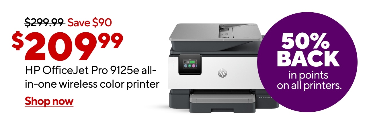 Organize your home office with a new printer that includes 3 months free ink $289.99
