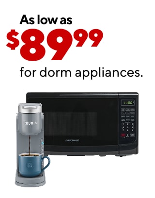 As low as $9.99 for college essentials. Starting at $12.99 for Five Star® 2025–2026 academic year planners. As low as $89.99 for dorm appliances. Up to 40% off select moving essentials. $279.99 HP 15.6" laptop with Intel® Core™ i3 Processor