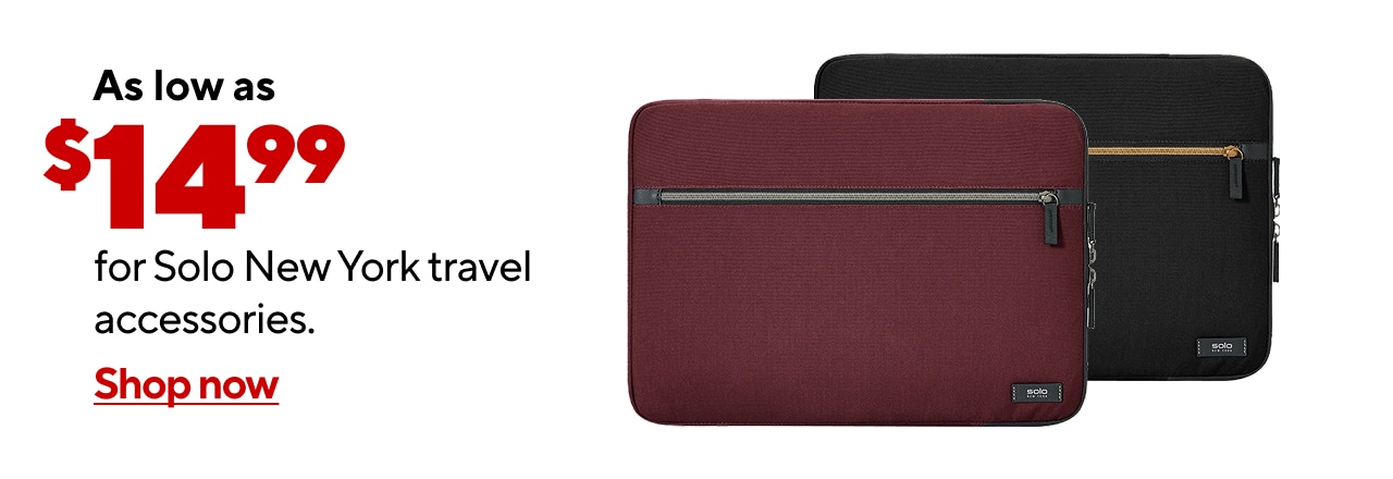 Flying Solo? Shop Solo New York Starting at $14.99