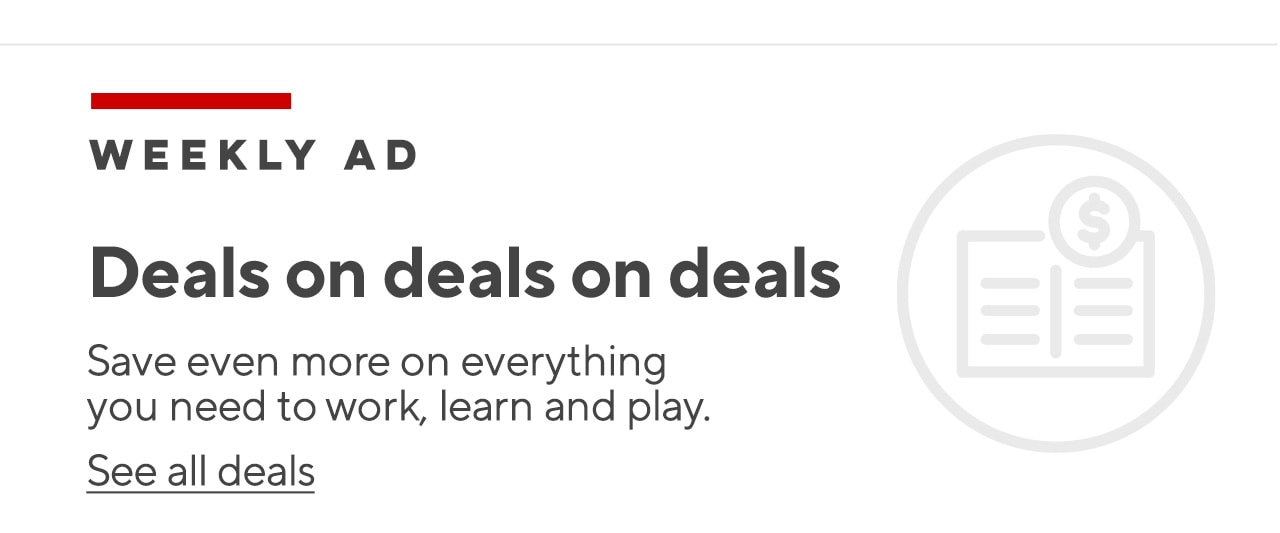 We’re giving you 25 off! Find everything you need right here. Staples