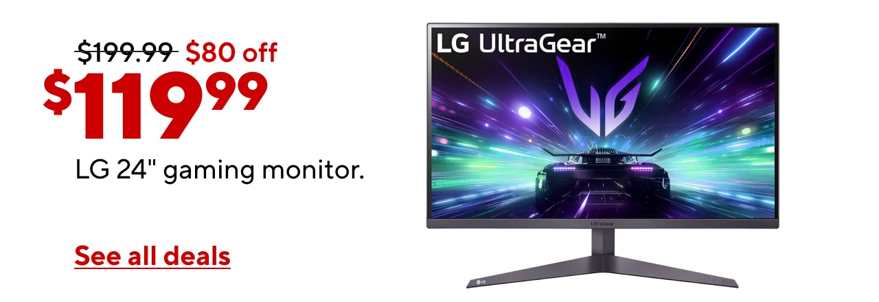 BACKUP ($119.99)LG UltraGear 24