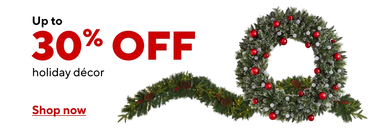 Up to 30% off Christmas Décor