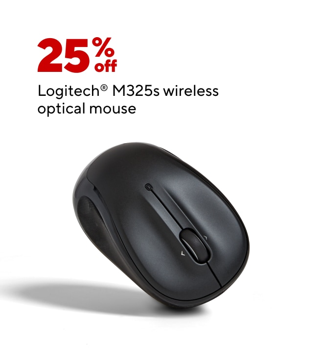 25% off Logitech M325s Wireless Optical Mouse