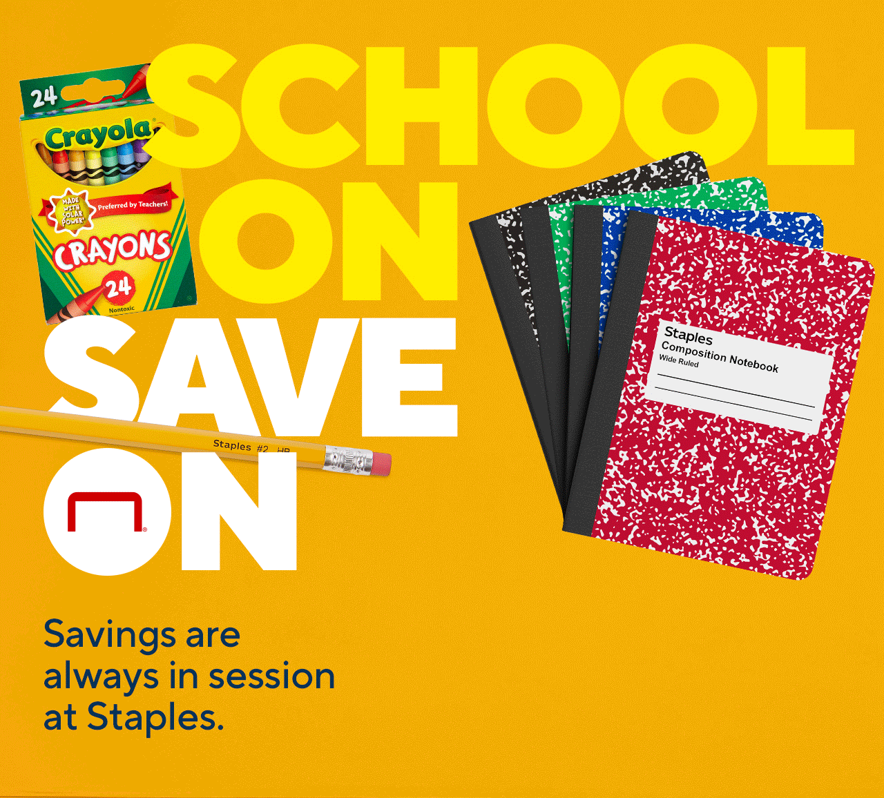 50¢ DEALS Fill your 🛒 for less. Staples