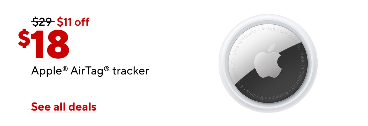 $18 Apple® AirTag® tracker