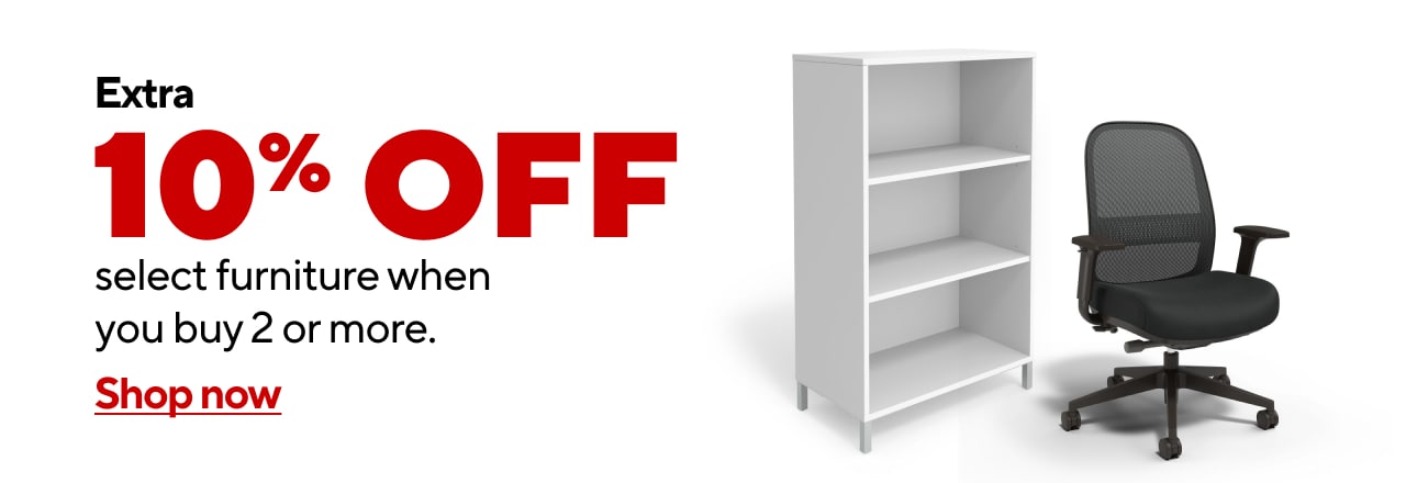 Extra 10% off select furniture when you buy 2 or more.