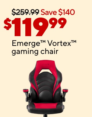 $329.99 ASUS® Vivobook® 15.6" laptop with Intel® Core™ i3 Processor $219.99 LG 27" 4K IPS LED monitor $119.99 Emerge™ Vortex™ gaming chair $479.99 Canon® imageCLASS MF753CDW all-in-one wireless color laser printer As low as $9.99 for select K-Cup® pods, 22–24/pk