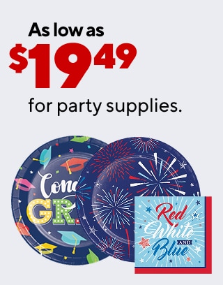 $49.99 Staples® 6' x 30" heavy-duty folding table As low as $19.49 for party supplies. 3 for $9.99 True Clear™ purified water, 16.9 fl. oz., 24/pk $18.99 Fujifilm® QuickSnap Flash 400 disposable camera $23.99 Bounty® Select-a-Size paper towels, Double Roll, 12/pk