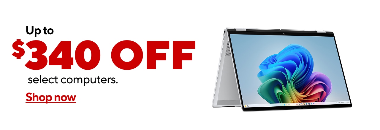 Save up to $340 on select Laptops