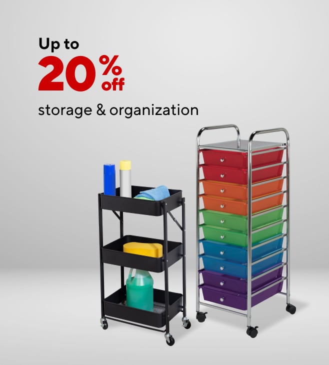 Storage & Organization up to 20% off