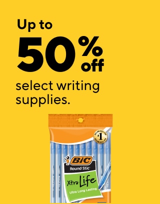 Up to 50% off writing supplies $36.99 Hammermill Copy Plus paper 10-ream case $12.99 select K-Cup® pods, 20–24/pk $279.99 HP 15.6" laptop with Intel® Core™ i3 Processor