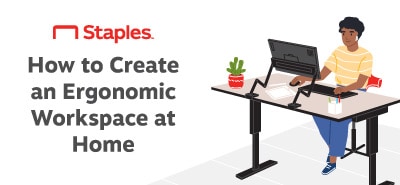 How to Create an Ergonomic Workspace at Home