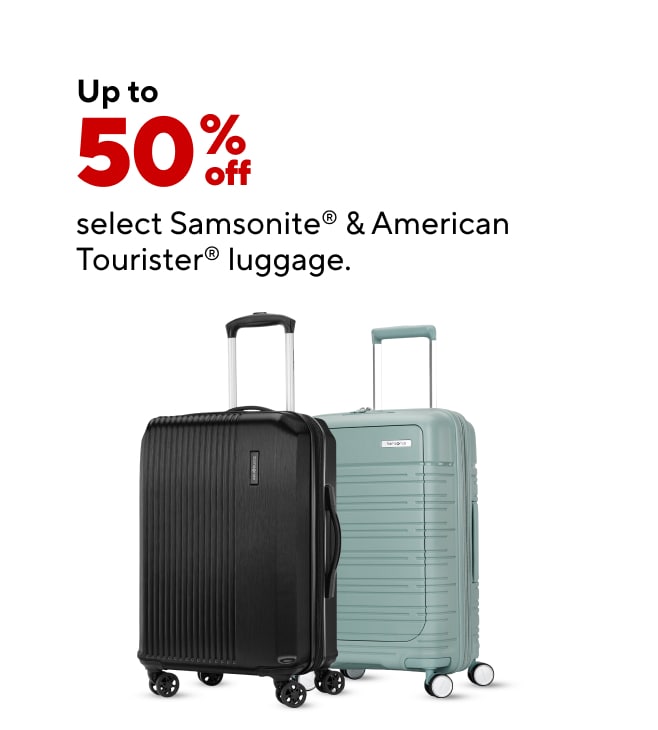 Placeholder - All set to Jet: Select Luggage Lines up to 50% off