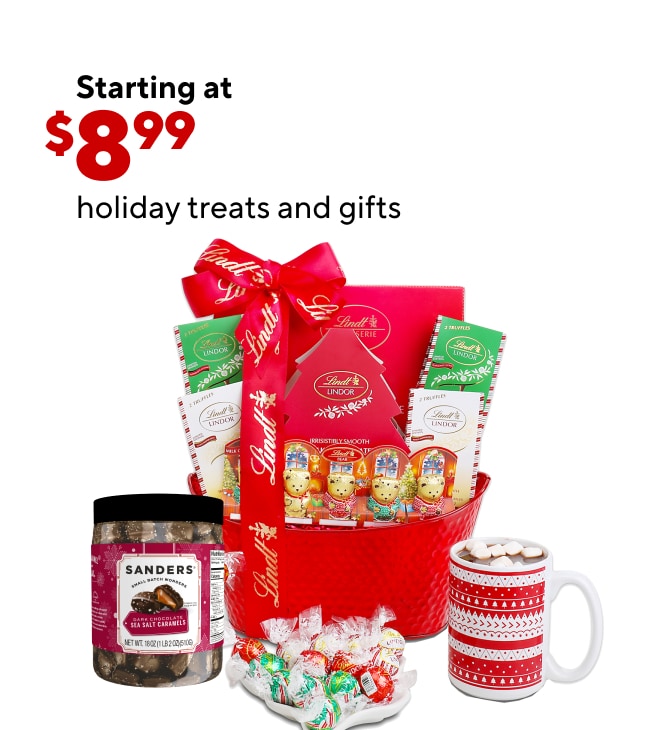 Celebrate the Holidays with our assortment of candy,giftbaskets and other sweet treats! $8.99