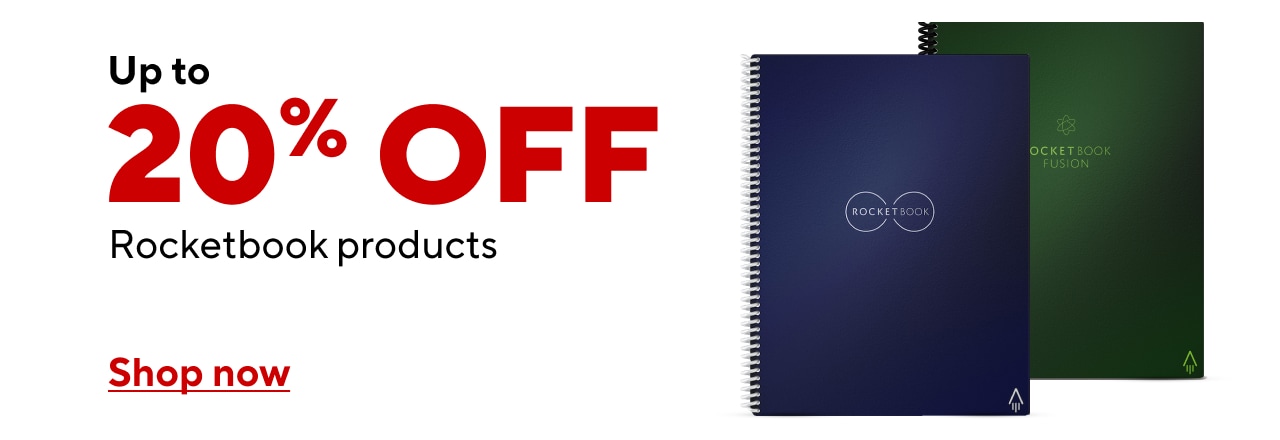 Rocketbook Products up to 20% off