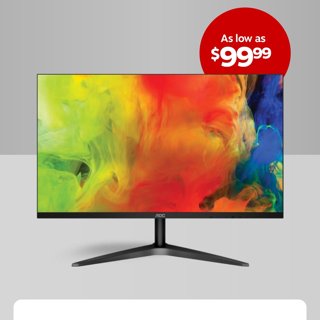 Upgrade your monitor for only $99.99 