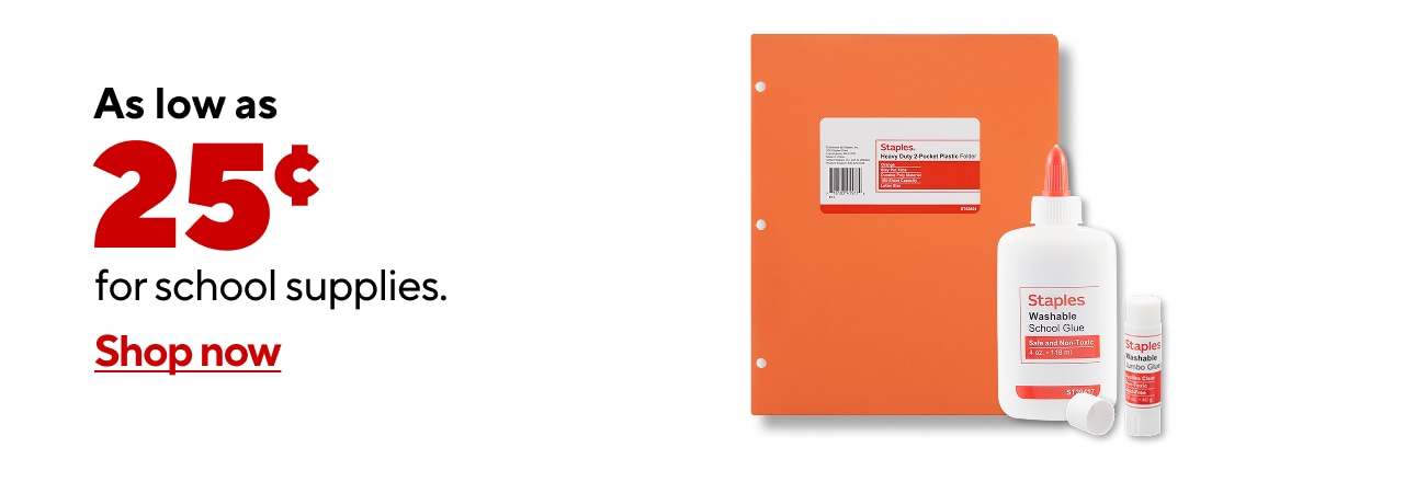 Fresh Start, Bright Future: Shop Back to School Supplies Starting at $0.25