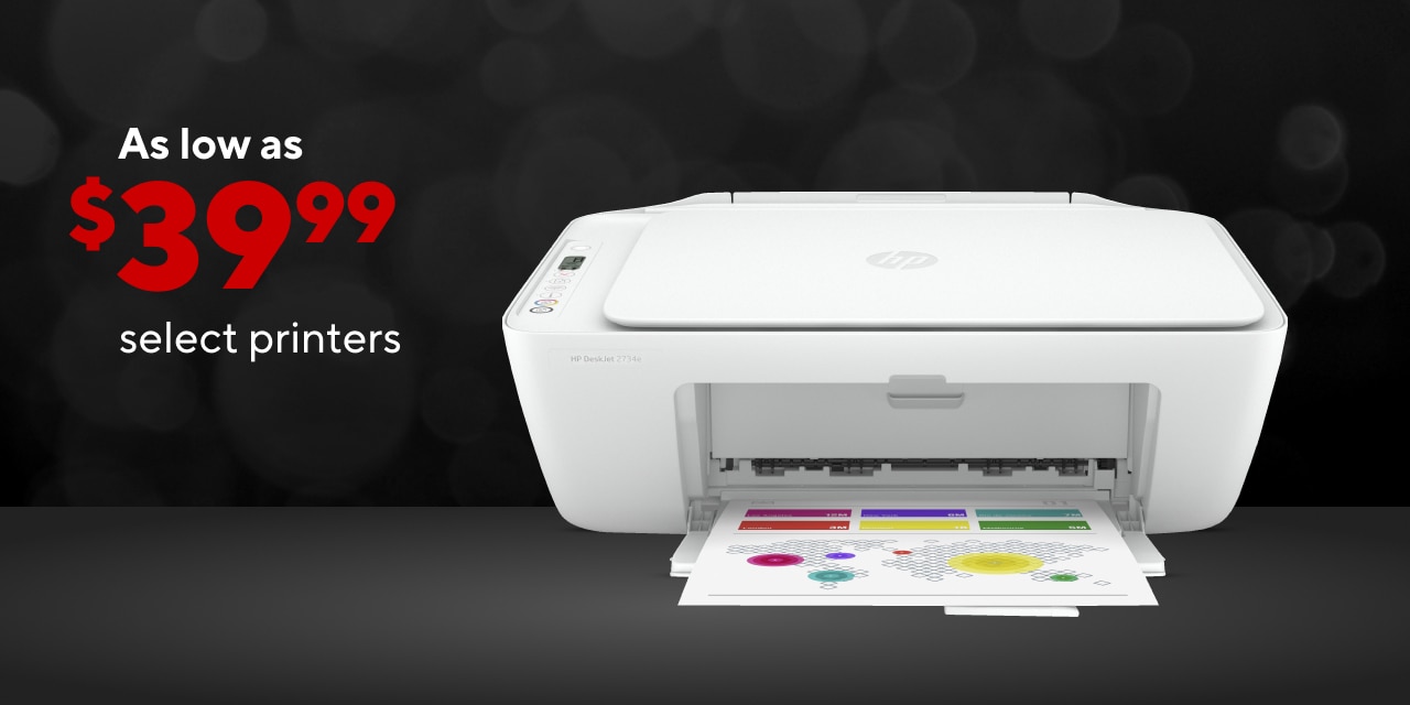 Printers as low as $39.99