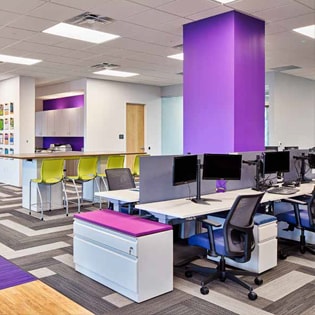How an Office Transformation Replaced Cubicles with Community