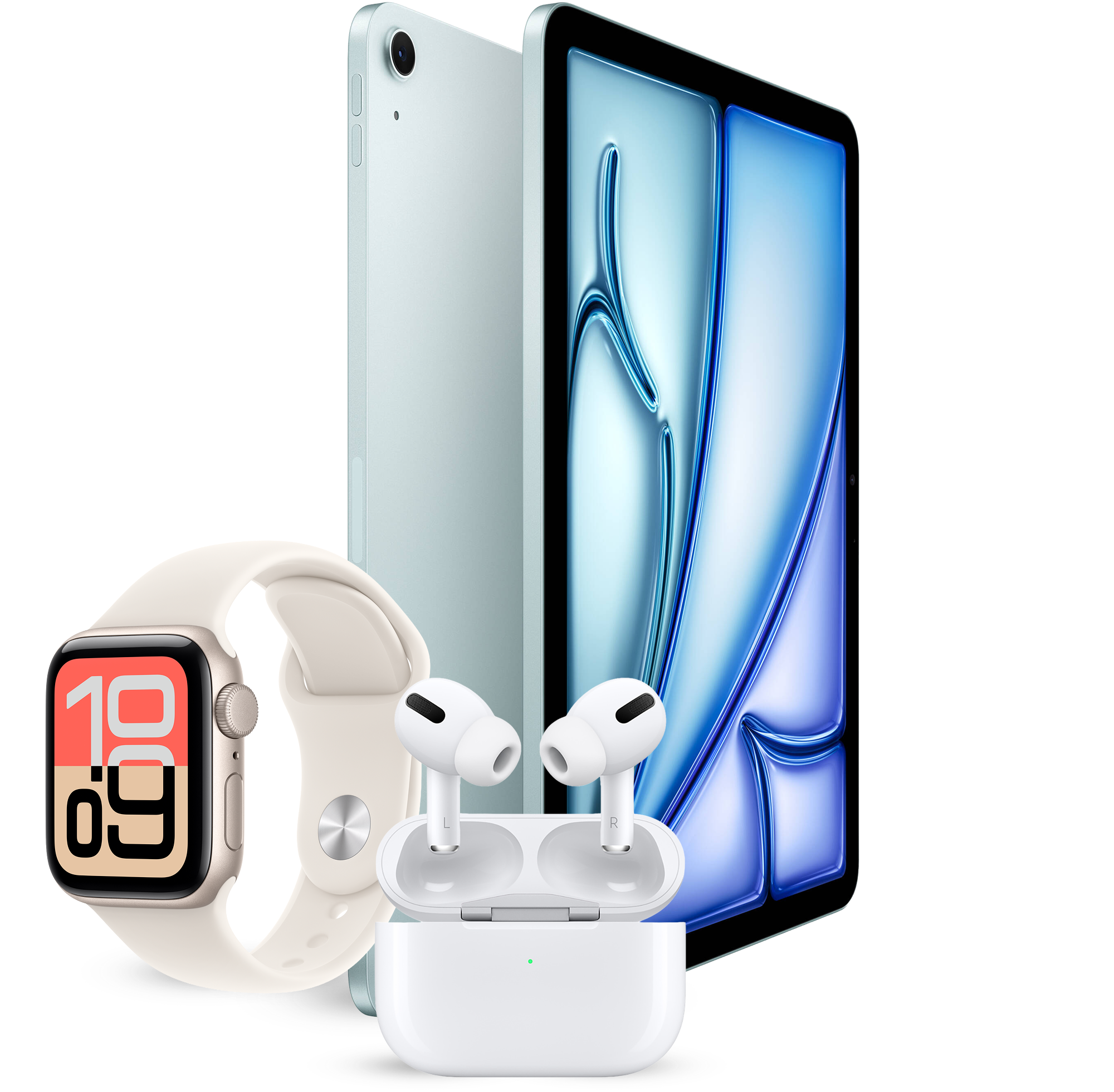 $50 in points on any Apple Watch®, iPad® or AirPods® device.