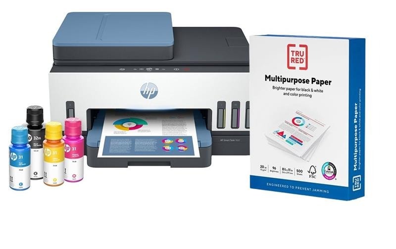 20% back in points on all printers and printer paper in the same transaction.